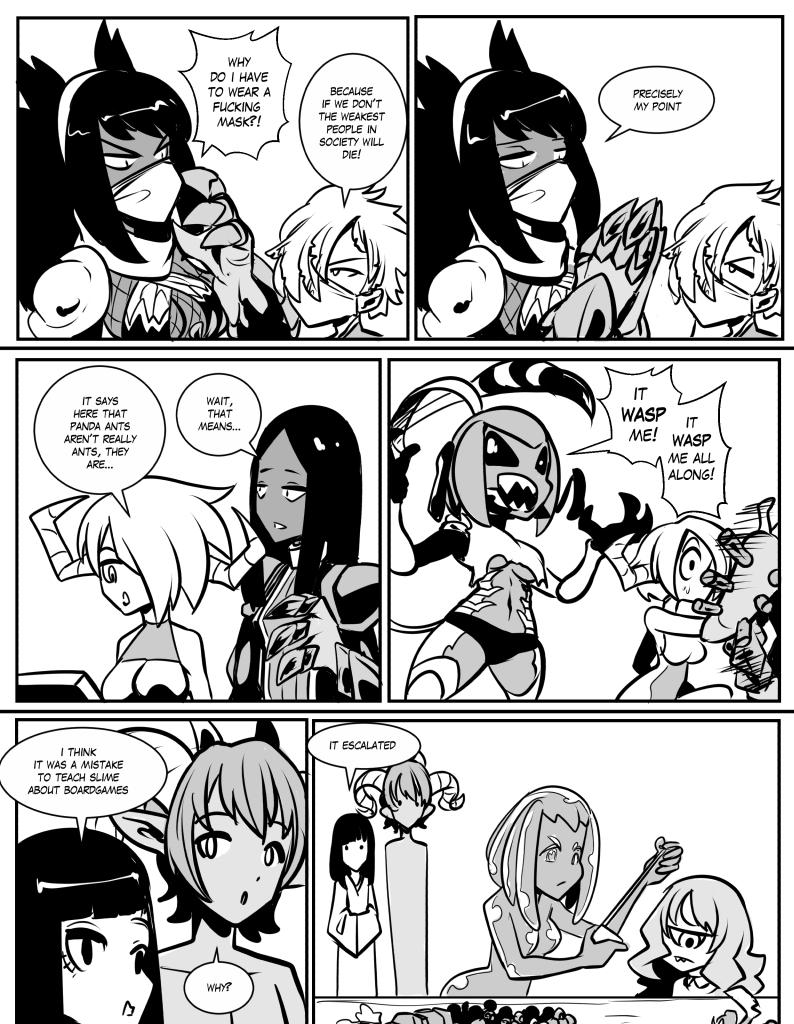 Monster girls on tour - Episode 620, Page 1: Page 620